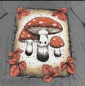 Stephanie Bayles for the Guild of Calamity 2022 Gray featuring mushroom art